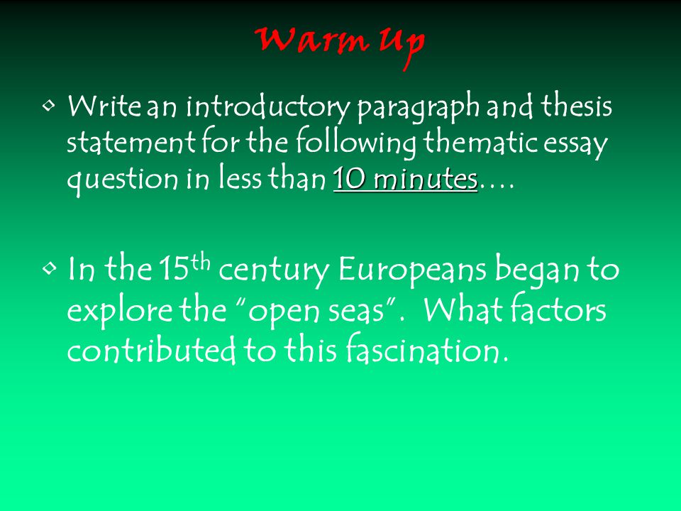 Section 1: Why Inference?